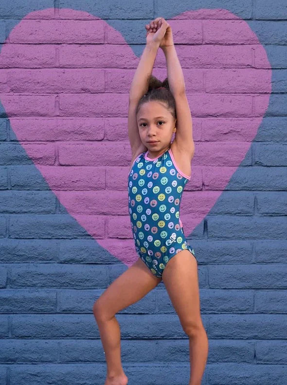 S,E & Me Smiley Leotard