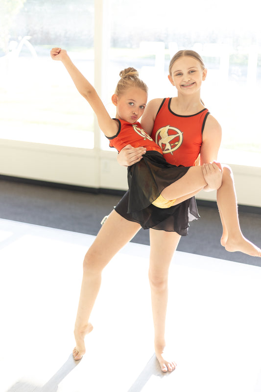 Girl on Fire Leotard