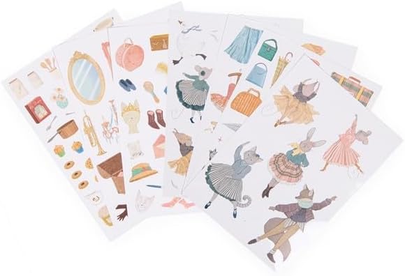 Moulin Routy Little School of Dance Coloring & Sticker Book