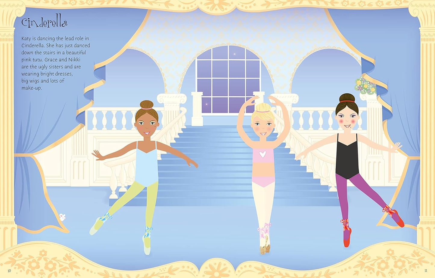 Sticker Dolly Dressing Ballerina