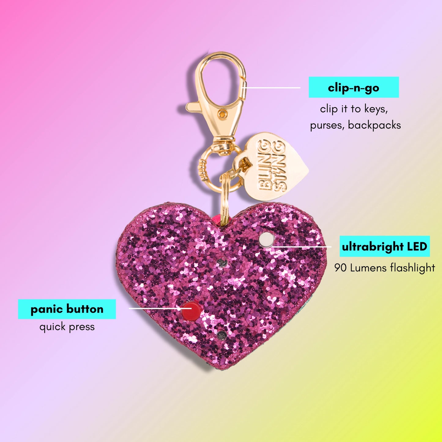 Bling Sting Personal Safety Alarm