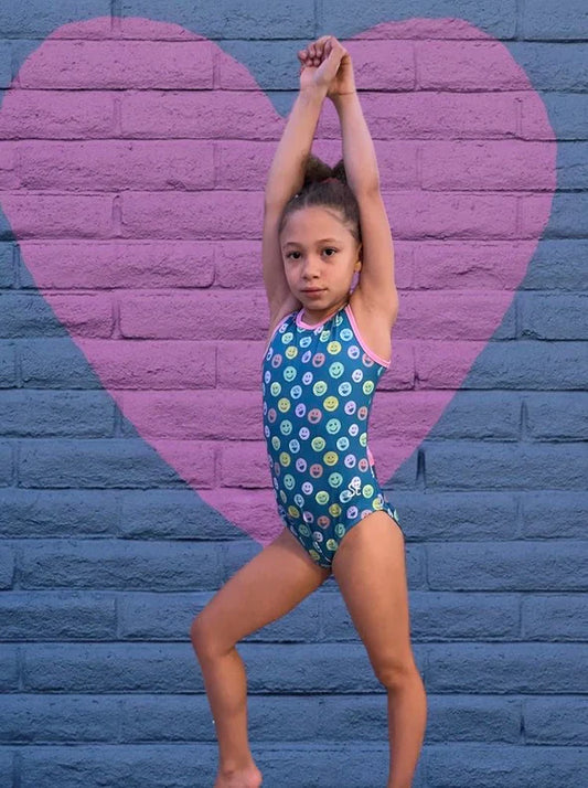 S,E & Me Smiley Leotard