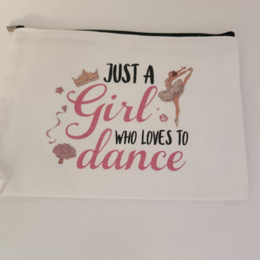 Dance cosmetic bag
