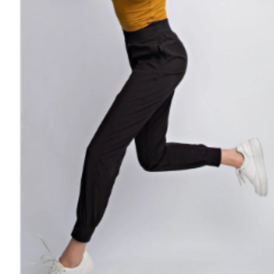 Oxford St Woven Dance Studio Mid Rise Jogger Pants